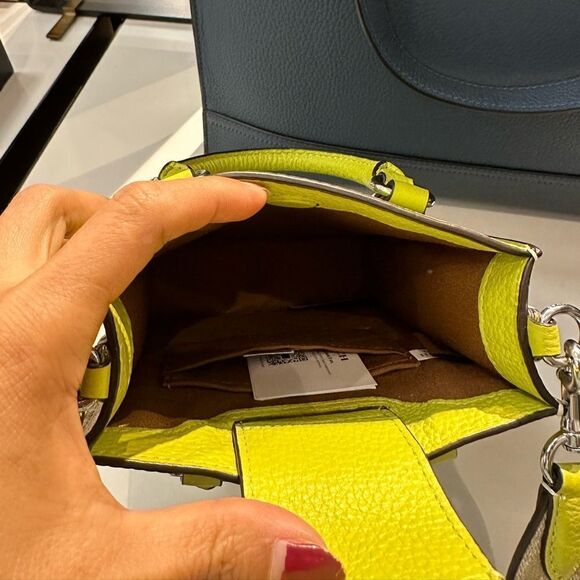 NWT Coach North South Mini Tote With‎ Signature Canvas - Picture 4 of 7